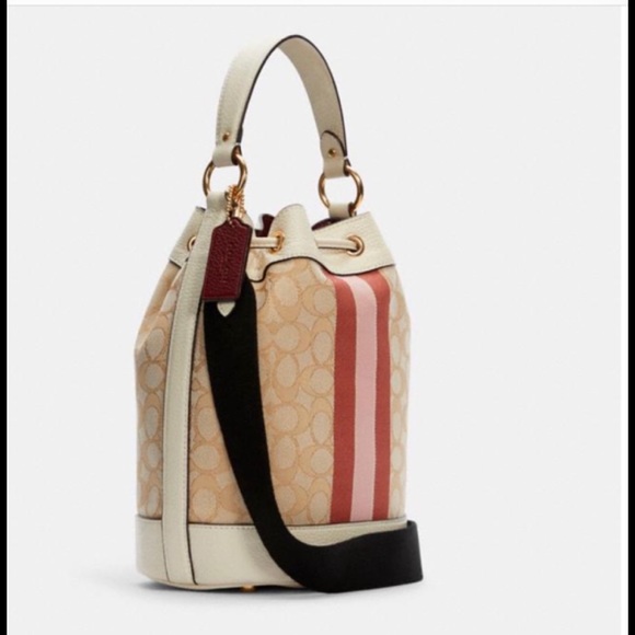 Coach Bucket Bag Dempsey Drawstring - Picture 2 of 10
